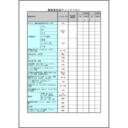 非常用バッグに入れるもの4 LibreOffice