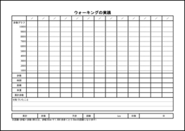 ウォーキングの実践15 LibreOffice