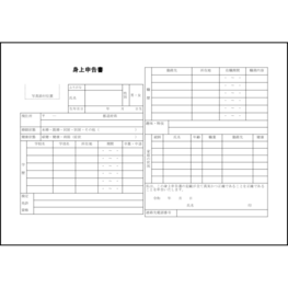 身上申告書23 LibreOffice