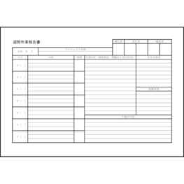 週間作業報告書4 LibreOffice