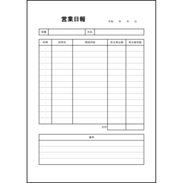 営業日報29 LibreOffice
