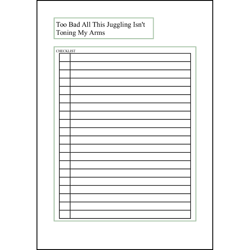 CHECKLIST9