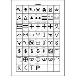 大気現象記号30 LibreOffice