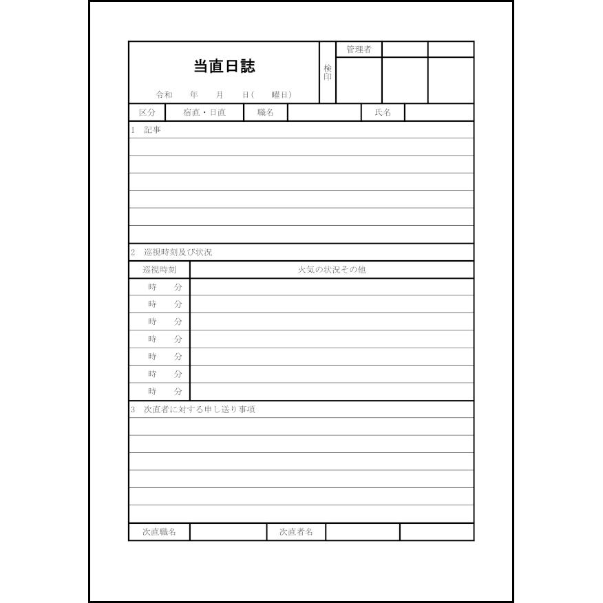 当直日誌12